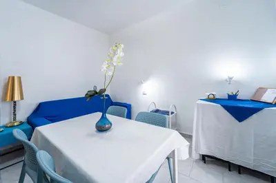 Letto o letti in una camera di B&B il Rifugio