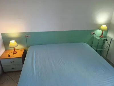 Letto o letti in una camera di Casa di Nanni