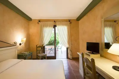 Letto o letti in una camera di Tranquil Lantana Resort Hotel and Apartments 1 Bedroom room apartment sleeps 5