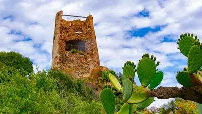 Paesaggio naturale nelle vicinanze della casa vacanze
