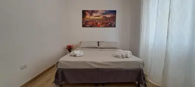Letto o letti in una camera di Mozart Haus camere