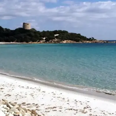Cala Pira Sunset Villa on the beach