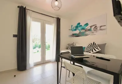 Planimetria di Residence in Costa Rei just 450 meters from the beach, apartments with air conditioning and outdoor private area