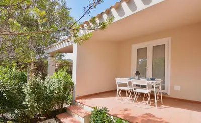 Balcone o terrazza di Residence in Costa Rei just 450 meters from the beach, apartments with air conditioning and outdoor private area
