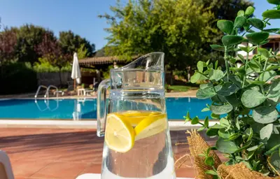 Piscina di Residenza Melissa, appartamenti o nelle vicinanze