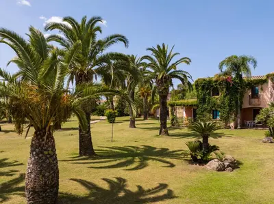 Giardino di Classical Res BaiaDellePalme-Studio sleep 2 person
