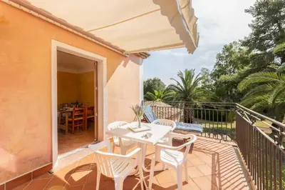 Balcone o terrazza di Classical Res Baia Delle Palme Prem Bilo 4 person