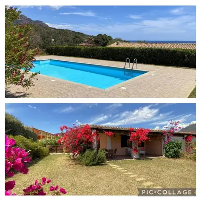 Piscina di Casa Boeri - Vista mare con piscina e giardino Residence Abba Urci o nelle vicinanze