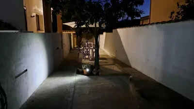 Planimetria di L'oasi - Monolocale con giardino in Sardegna