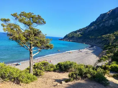 Paesaggio naturale nelle vicinanze della casa vacanze
