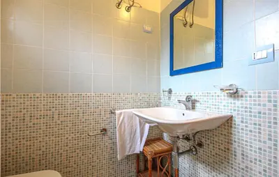 Bagno di Lovely Apartment In Costa Rei -Ca-