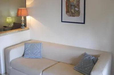 Area soggiorno di Apartment on Costa Rei near Turquoise Beach
