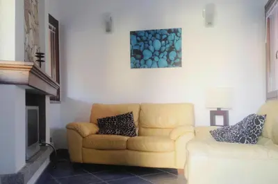 Area soggiorno di Apartment on Costa Rei near Sandy Beaches
