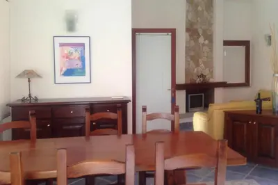 Area soggiorno di Apartment in Costa Rei by Turquoise Beaches
