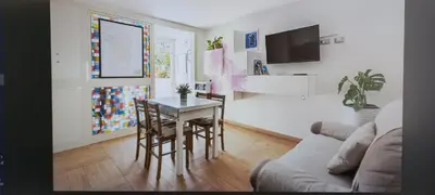 TV o dispositivi per l'intrattenimento presso CAMERA con BAGNO 2 pers PARCHEGGIO
