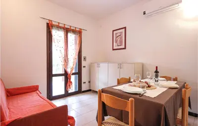 Letto o letti in una camera di Stunning Apartment In Costa Rei -Ca-