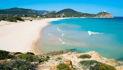 Paesaggio naturale nelle vicinanze della villa