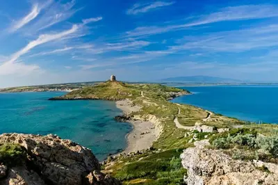 Paesaggio naturale nelle vicinanze della casa vacanze