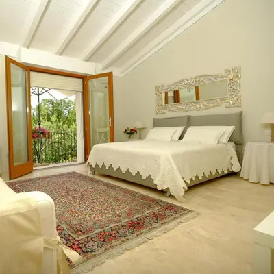Letto o letti in una camera di Corte dei Mirti, camere signorili