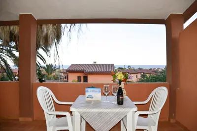 Bevande di Terraced House in Costa Rei by the Sea