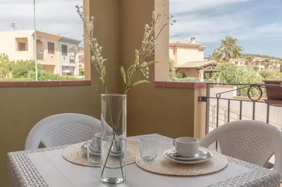 Balcone o terrazza di Residence Le Fontane